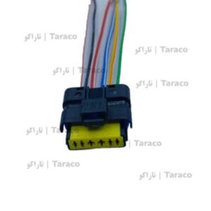 سوکت 6 خانه چراغ خطر عقب 405 نمای جلو