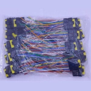 سوکت 6 خانه چراغ خطر عقب 405 نمای جلو عمده بسته بندی