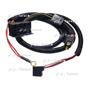 دسته سیم تقویت چراغ پراید ، پژو ، ال 90 ، ساندرو  بدون  جا فیوزی