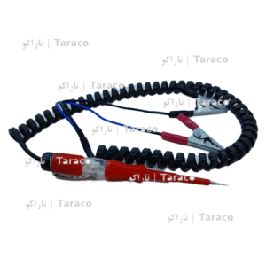 تستر مثبت و منفی برق خودرو با سیم فنری